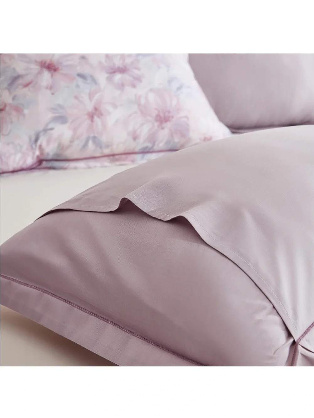 NEW Floral 100% Long Staple Cotton Duvet Cover Set. 600 Thread Count 3-PC Twin